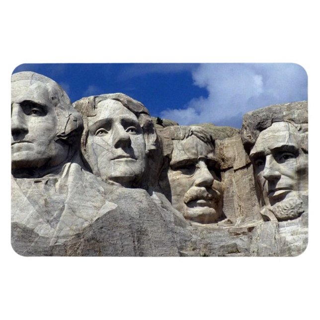 Mount Rushmore Flexible Magnet (Horisontell)