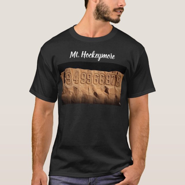 Mount Rushmore för hockeyns arv T Shirt (Framsida)