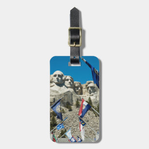 Mount Rushmore Hall of Flaggor - Easy ID Personal Bagagebricka