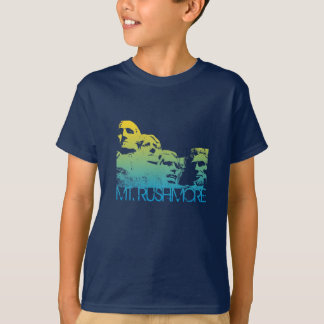 Mount Rushmore horisontdesign Tee
