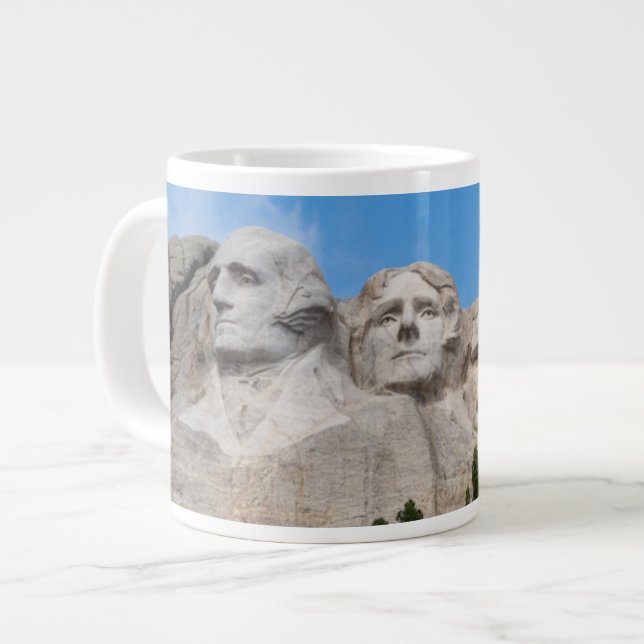 Mount Rushmore i Vår Jumbo Mugg (Framsida vänster)
