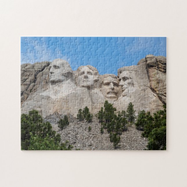 Mount Rushmore i Vår Pussel (Horisontell)
