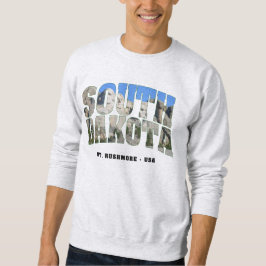 Mount Rushmore insida South Dakota Sweatshirt
