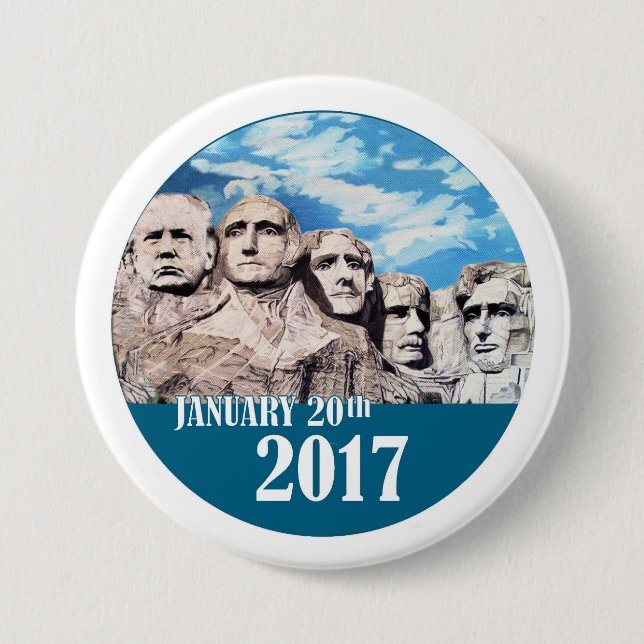 Mount Rushmore Januari 20, 2017 Knapp (Framsida)