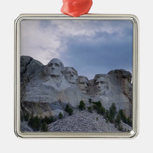 Mount Rushmore Julgransprydnad Metall (Framsidan)