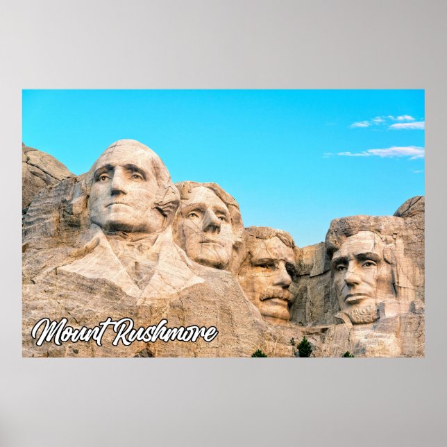 Mount Rushmore, Keystone, South Dakota Poster (Framsidan)