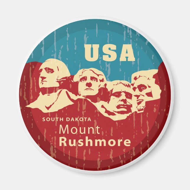 Mount Rushmore Magnet (Framsidan)