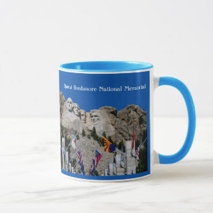 Mount Rushmore medborgareminnesmärke South Dakota Mugg