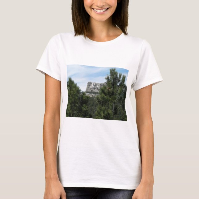 Mount Rushmore medborgareminnesmärke Tee Shirt (Framsida)