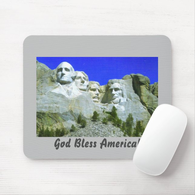Mount Rushmore Mousepad Musmatta (Med mus)