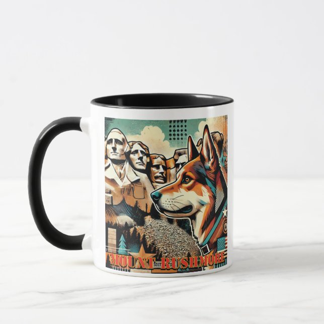 Mount Rushmore Mugg (Vänster)