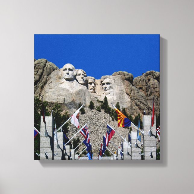 Mount Rushmore National Memorial South Dakota Canvastryck (Framsida)