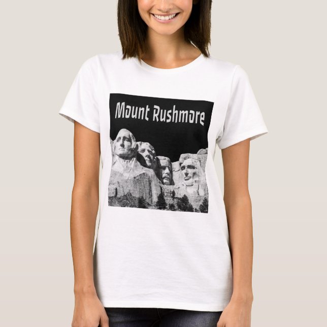 Mount Rushmore National Memorial South Dakota T Shirt (Framsida)