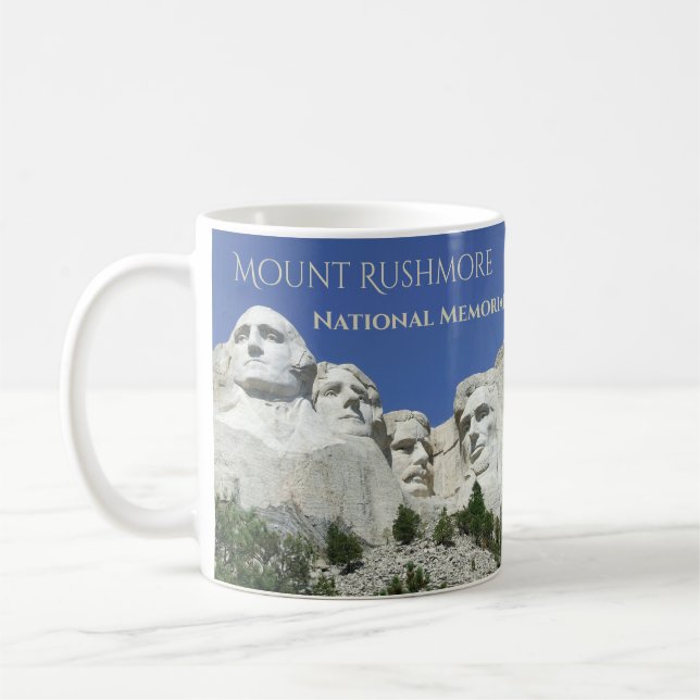 Mount Rushmore National Memorial, två säsonger Kaffemugg (Vänster)