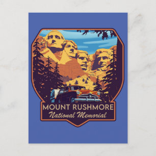 Mount Rushmore National Memorial Vykort