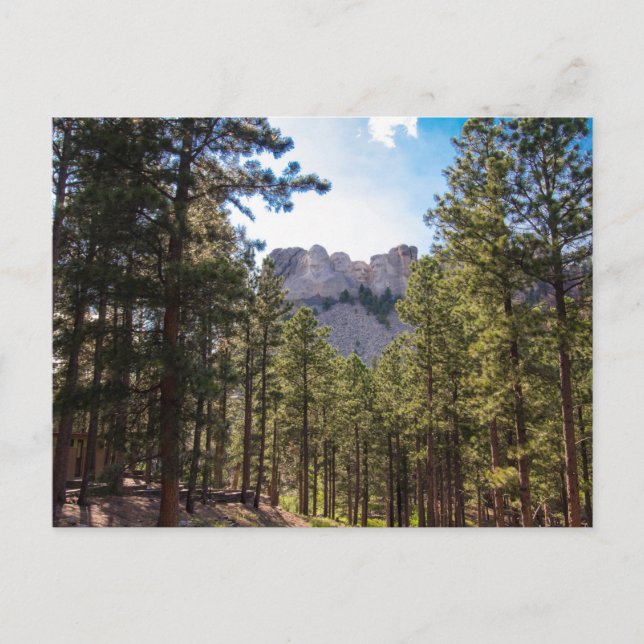 Mount Rushmore Nationalmonument, South Dakota Vykort (Framsida)