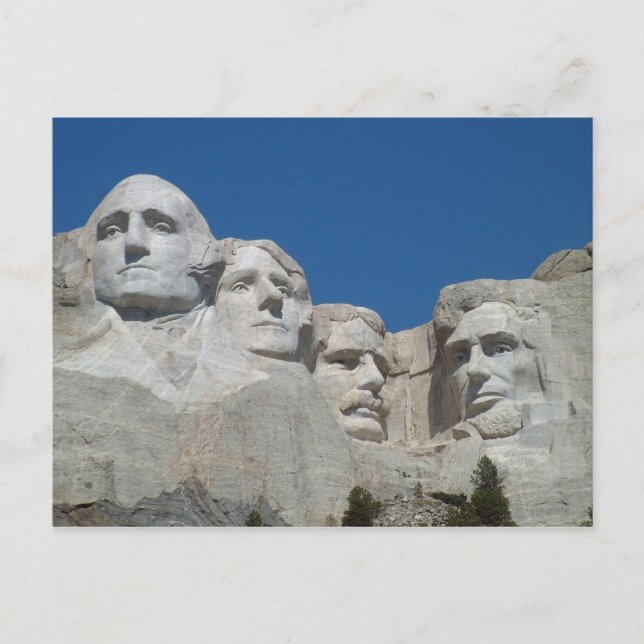 Mount Rushmore Poscard Vykort (Framsida)