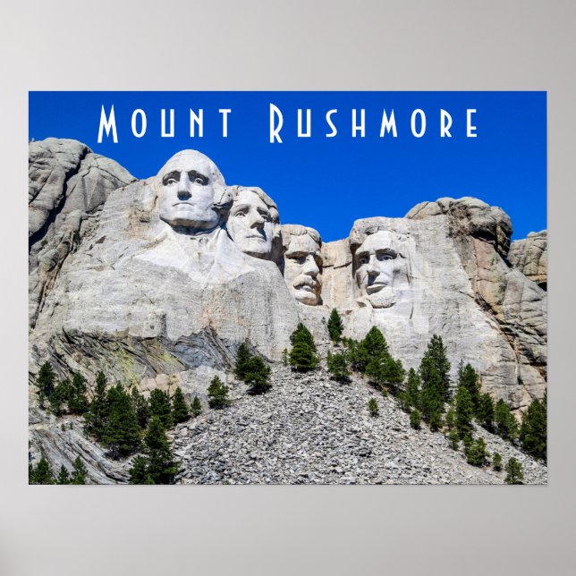 Mount Rushmore Poster (Framsidan)
