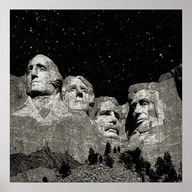 Mount Rushmore, Poster (Framsidan)