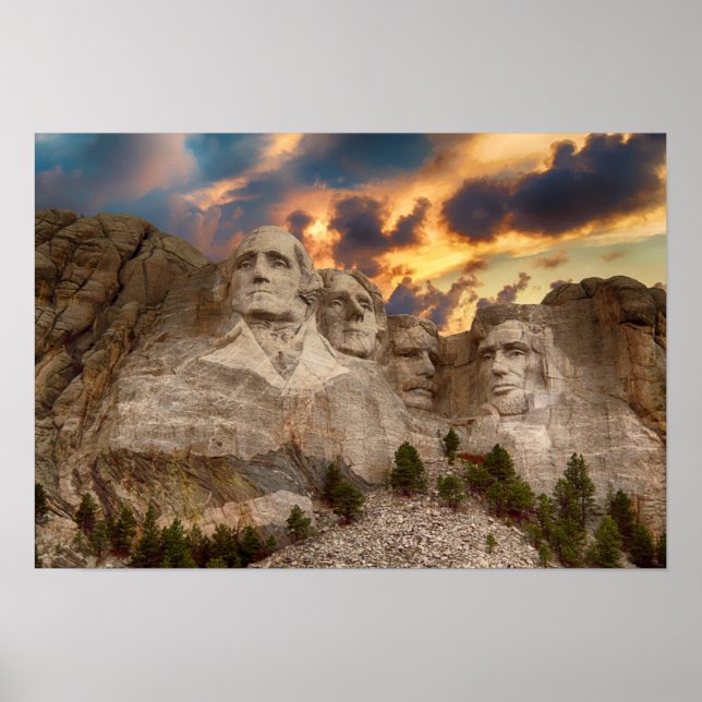 Mount Rushmore Poster (Framsidan)