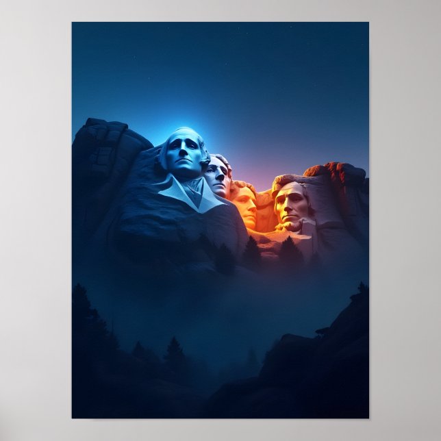 Mount Rushmore Poster (Framsidan)