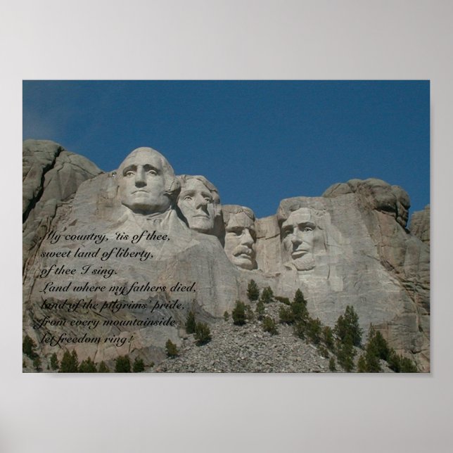 Mount Rushmore Poster (Framsidan)