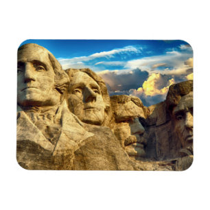 Mount Rushmore President Memorial Magnet