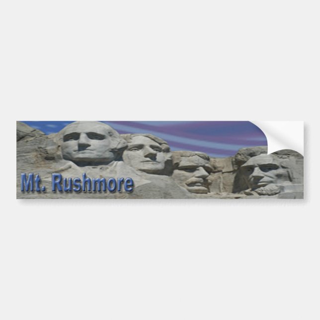 MOUNT RUSHMORE PRESIDENTBILDEKAL BILDEKAL (Framsidan)