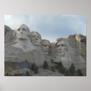 Mount Rushmore scenisk affisch