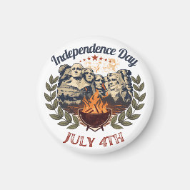Mount Rushmore självständighetsdag Magnet