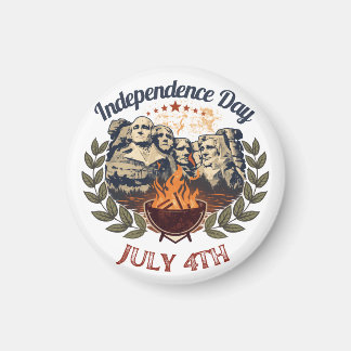 Mount Rushmore självständighetsdag Magnet