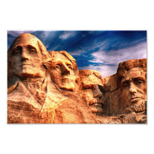 Mount Rushmore South Dakota Fototryck