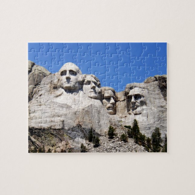Mount Rushmore South Dakota pussel (Horisontell)