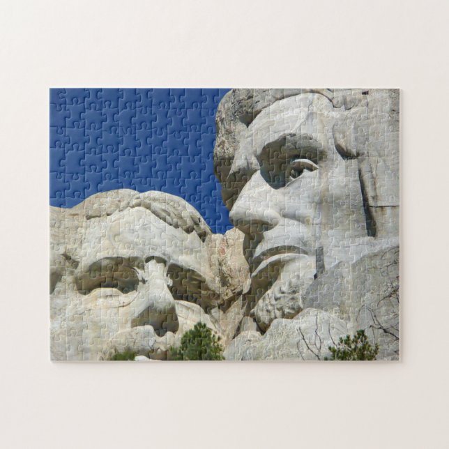Mount Rushmore South Dakota. Pussel (Horisontell)