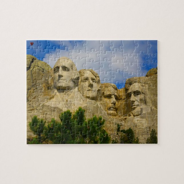 Mount Rushmore South Dakota Pussel (Horisontell)