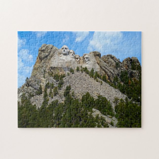 Mount Rushmore South Dakota. Pussel (Horisontell)