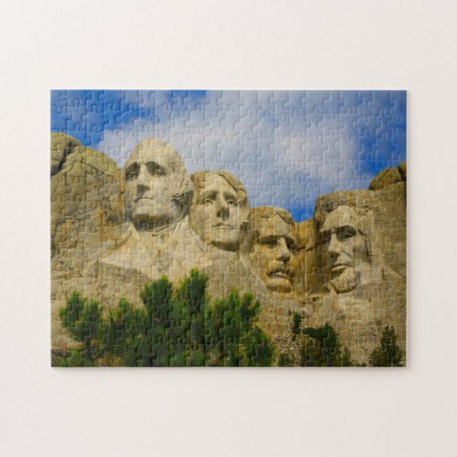 Mount Rushmore South Dakota. Pussel (Horisontell)