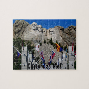 Mount Rushmore South Dakota souvenir Pussel