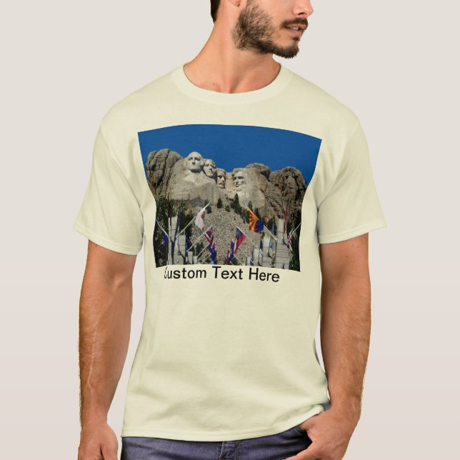 Mount Rushmore South Dakota souvenir T-shirt (Framsida)