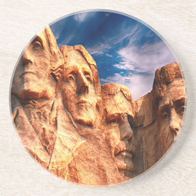 Mount Rushmore South Dakota Underlägg (Framsidan)