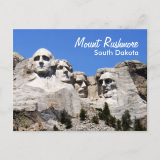 Mount Rushmore South Dakota Vykort