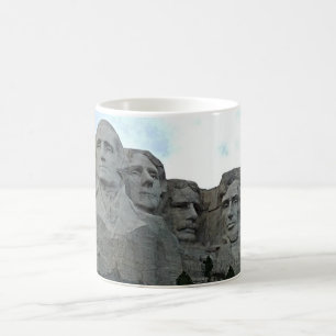 Mount Rushmore Tribute Kärlek Kaffemugg