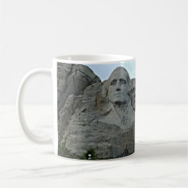 Mount Rushmore Tribute Kärlek Kaffemugg