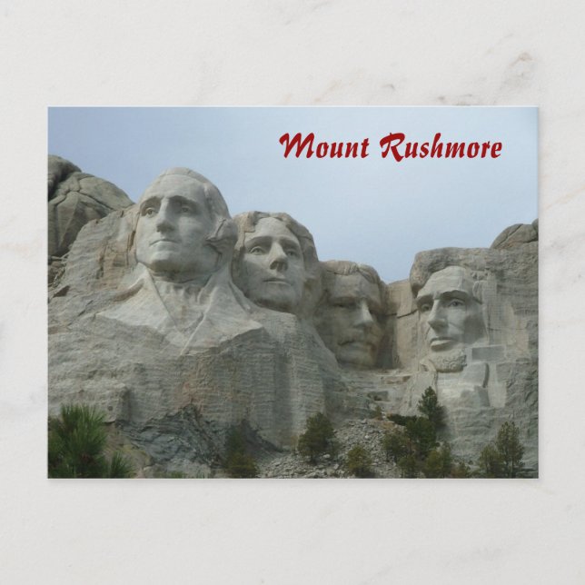 Mount Rushmore Vykort (Framsida)