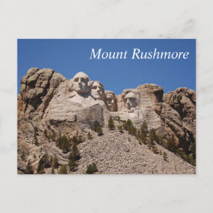 Mount Rushmore - vykort