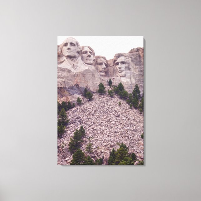 Mount Rushmore's Four Canvastryck (Framsida)