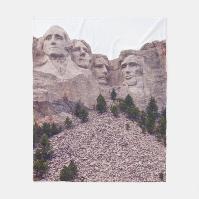Mount Rushmore's Four Fleecefilt (Framsidan)