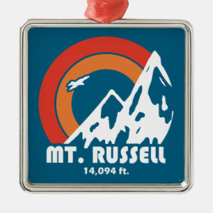 Mount Russell California Sun Eagle Julgransprydnad Metall