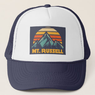 Mount Russell Kalifornien Retro Turkos Keps