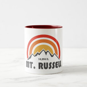 Mount Russell Kalifornien Två-Tonad Mugg